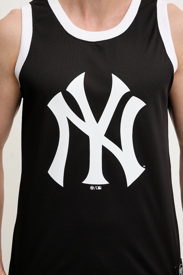 47 brand t-shirt MLB New York Yankees BB017PMAREX657554JK fekete