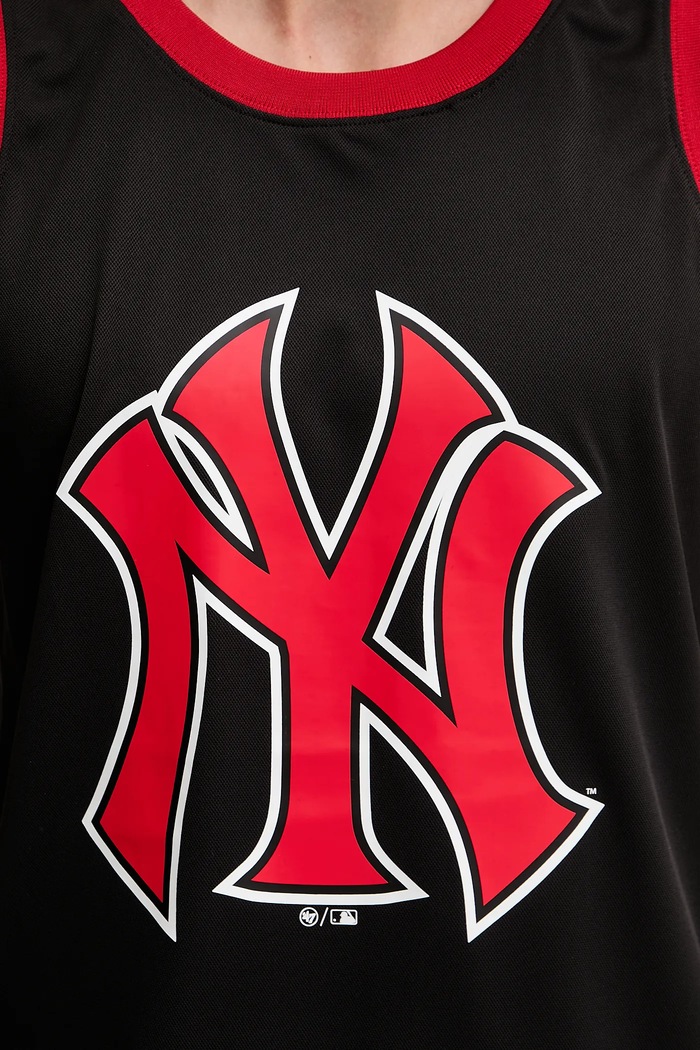 47 brand t-shirt MLB New York Yankees BB017PMAREX657792JK fekete