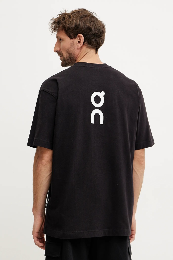 Odzież On t-shirt bawełniany Club T 1ME10050553 czarny