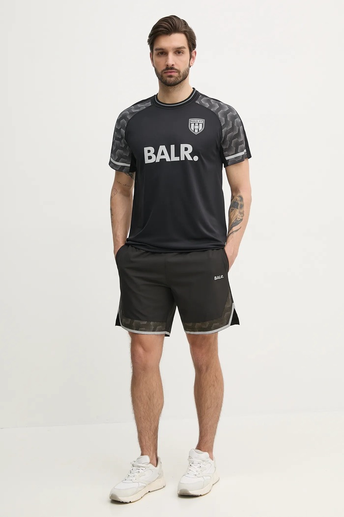 Majica kratkih rukava BALR. B1112.1304 crna SS25