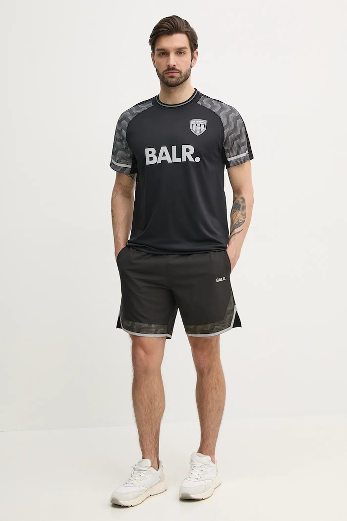 Majica kratkih rukava BALR. B1112.1304 crna SS25