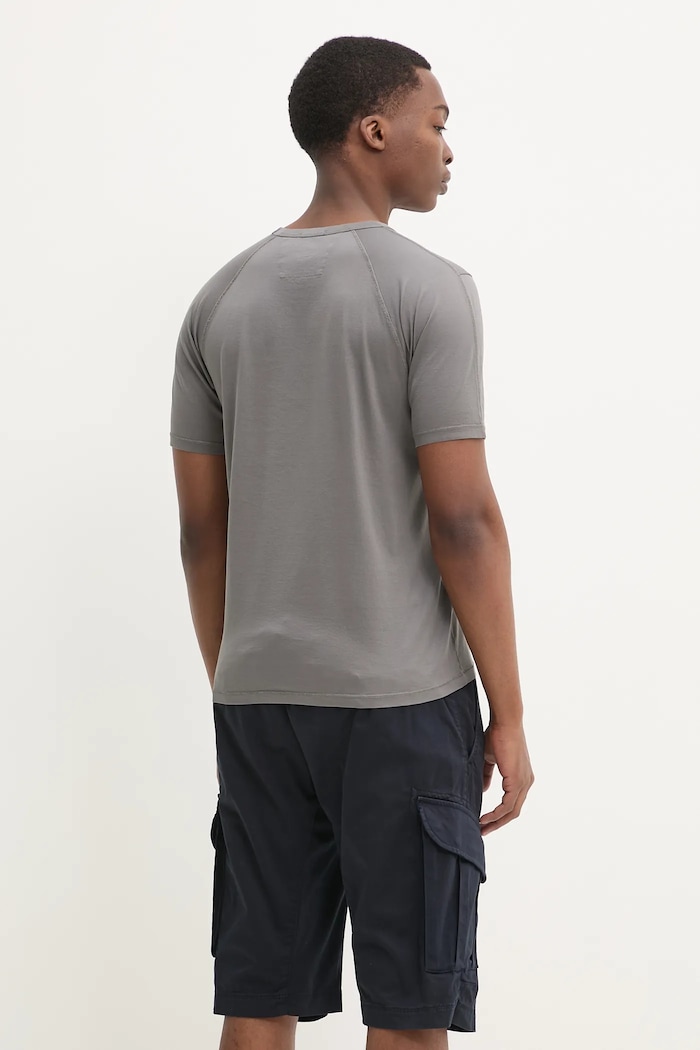 Odzież C.P. Company t-shirt bawełniany 18CMTS088A006374G szary