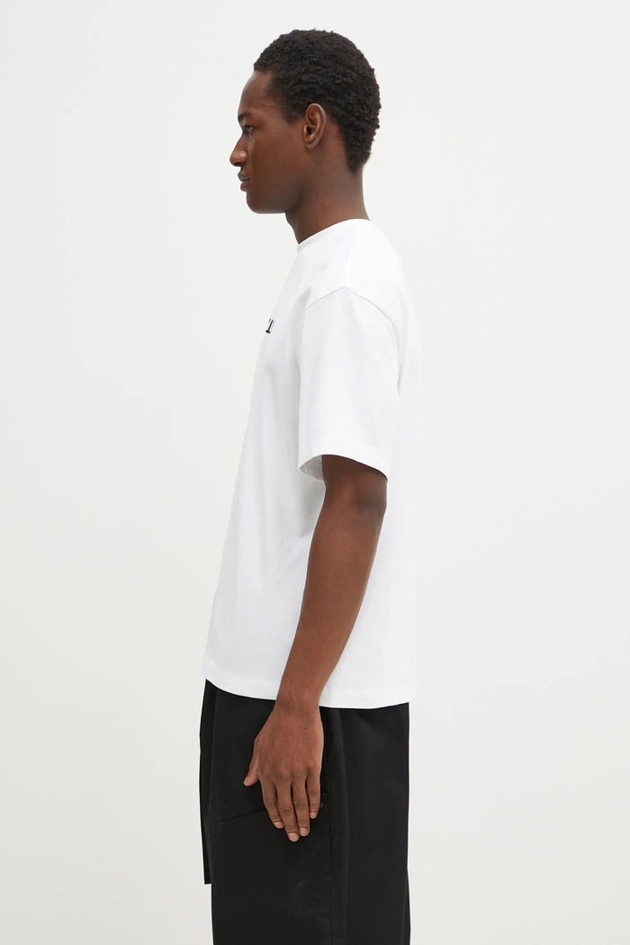 Хлопковая футболка Axel Arigato Washed T-Shirt A3118001 белый AA00