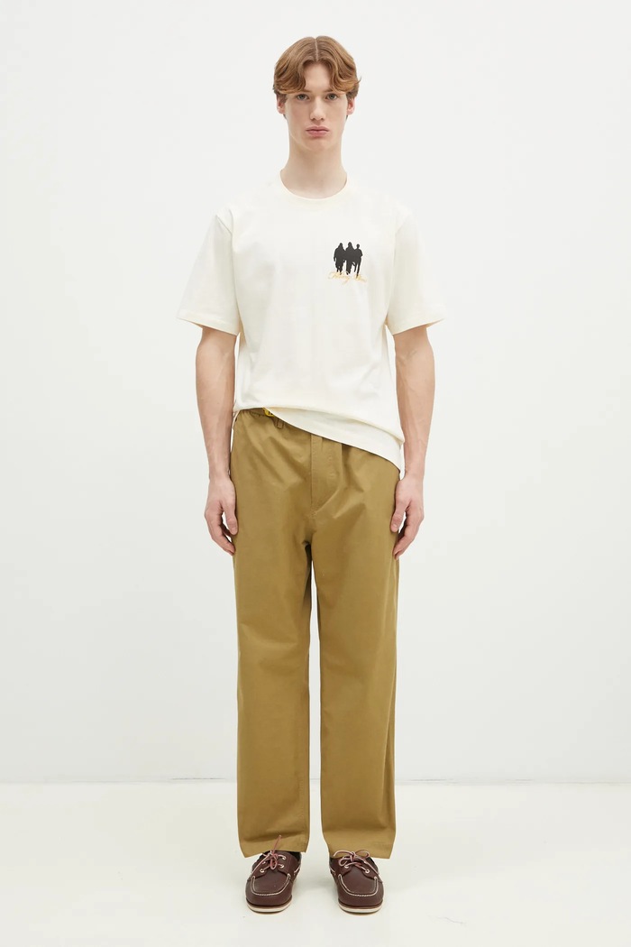 Filling Pieces t-shirt bawełniany United by Generations 74499879936 beżowy