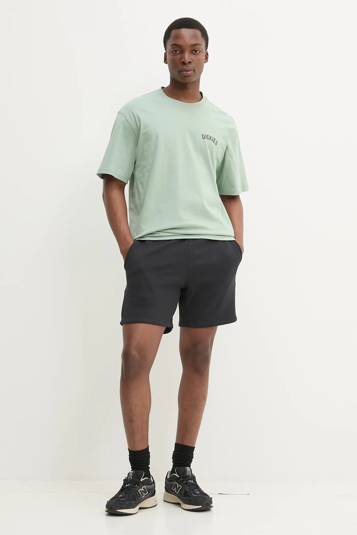 Bavlněné tričko Dickies DK0A4Z99K361 zelená SS25