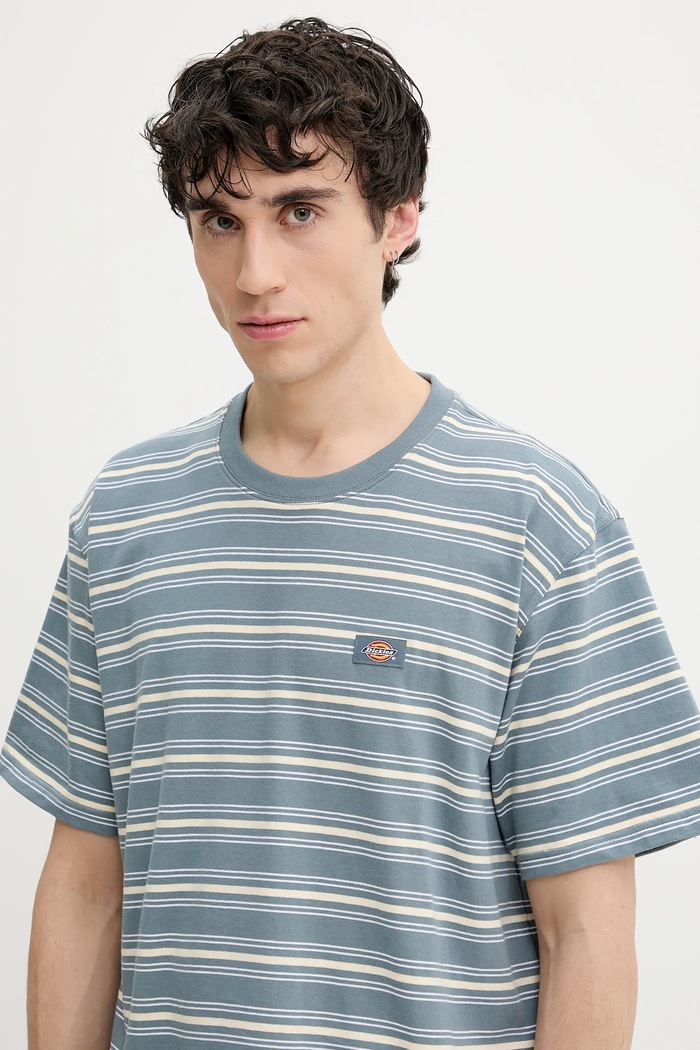 T-shirt bawełniany Dickies DK0A4Z8SG701 szary