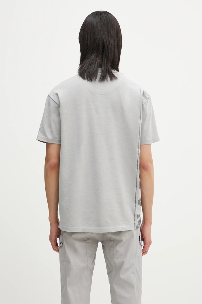 Îmbrăcăminte Napapijri tricou din bumbac S-Rivalto NP0A4IELH621 gri