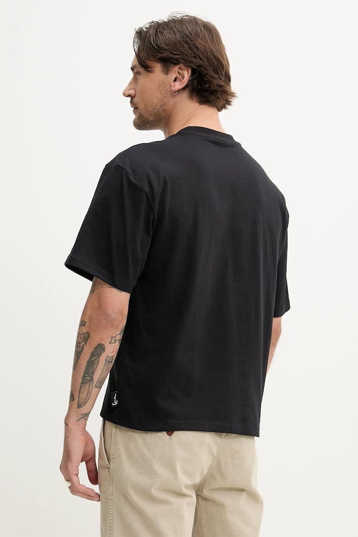 Îmbrăcăminte Karl Kani tricou din bumbac 60300358 negru
