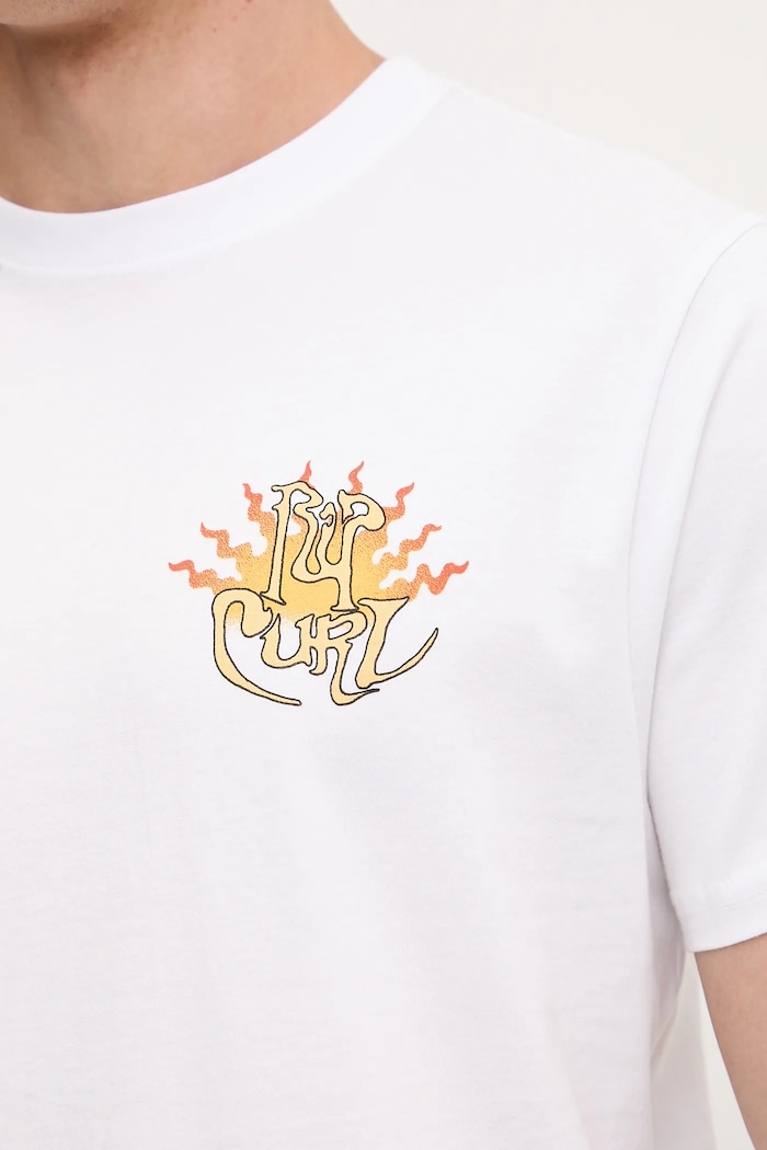 Bavlněné tričko Rip Curl DAZED 0OFMTE
