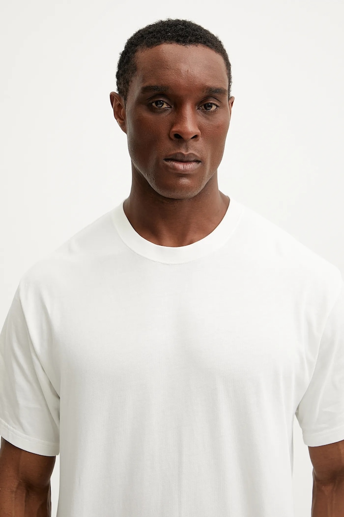 Tricou din bumbac Peak Performance G80325 alb