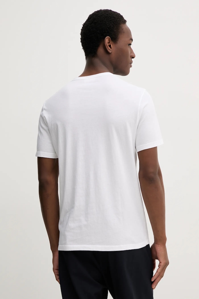 Abbigliamento FROM FUTURE maglietta reversibile in cotone MTS00225 bianco