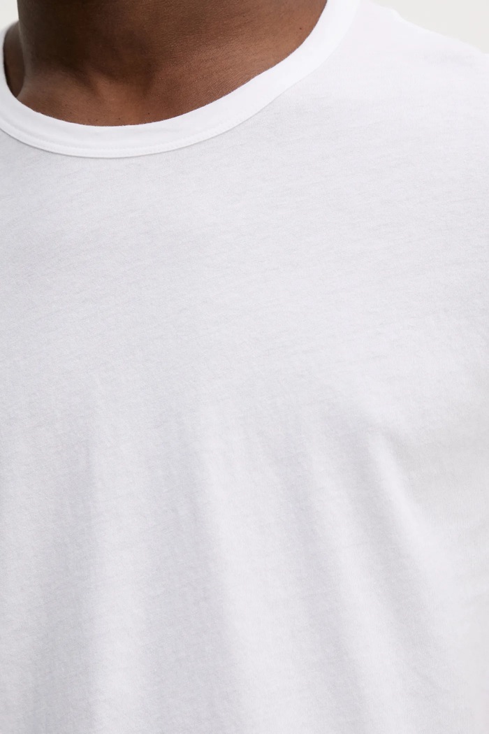 FROM FUTURE maglietta reversibile in cotone MTS00225 bianco