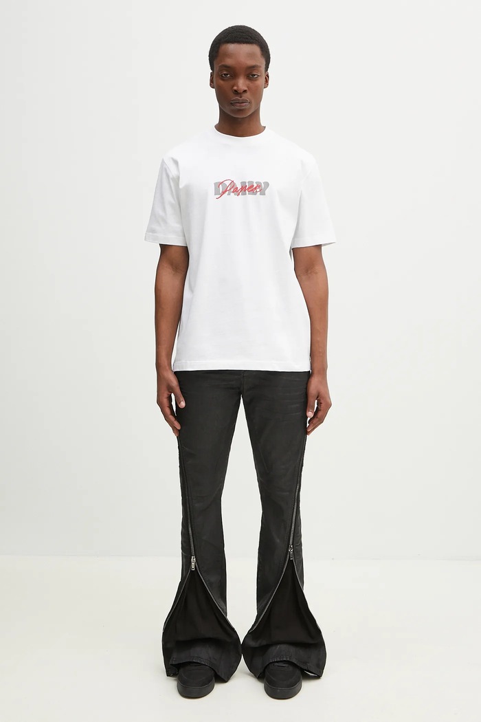Daily Paper cotton t-shirt Overwritten T-Shirt 2511042 white