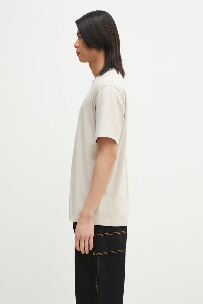 Daily Paper cotton t-shirt Tag T-Shirt 2511049 beige SS25