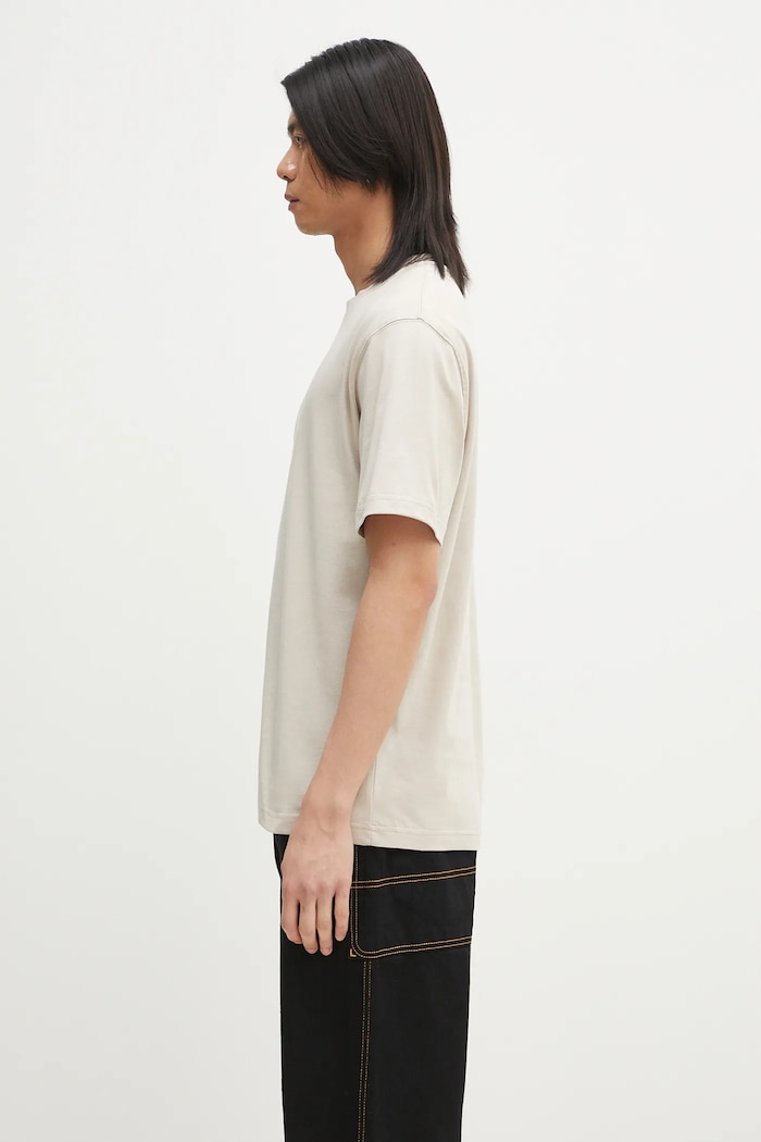 Daily Paper cotton t-shirt Tag T-Shirt 2511049 beige SS25