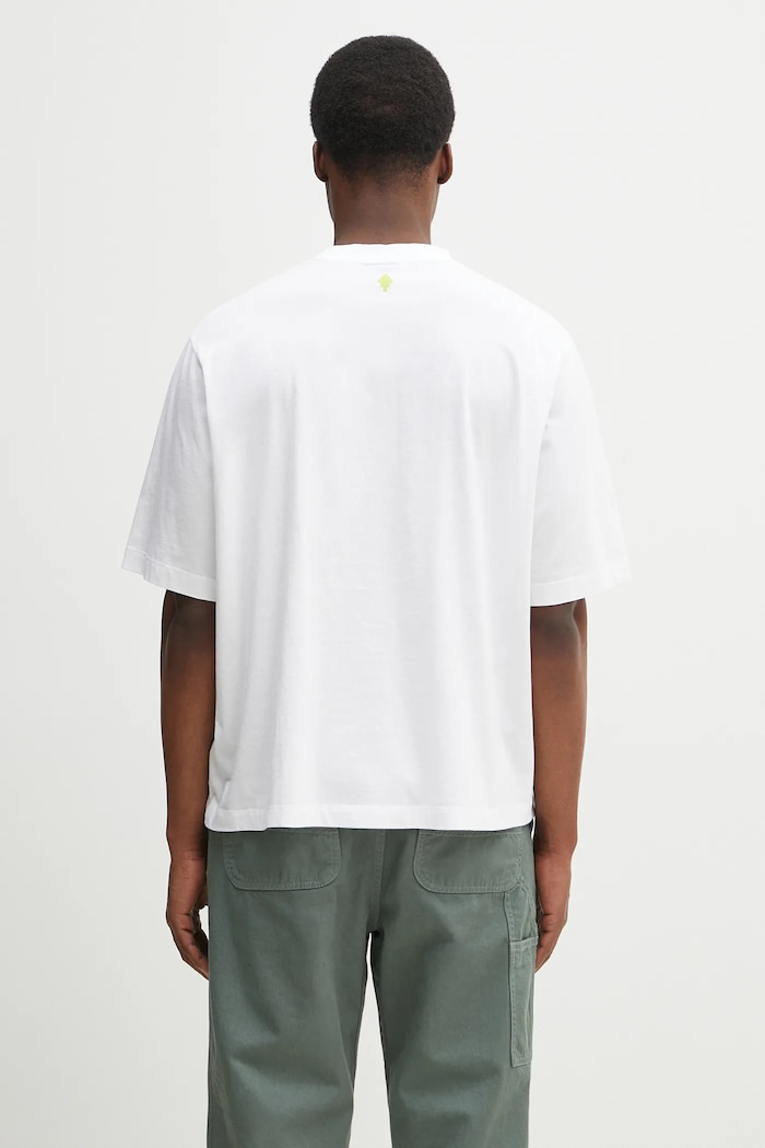 Clothing Marcelo Burlon cotton t-shirt County Angel Boxy T-Shirt White Multicol CMAA05AS25JER0020184 white