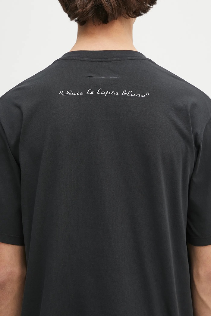 MM6 Maison Margiela cotton t-shirt SH2GC0024.M20108.899 black