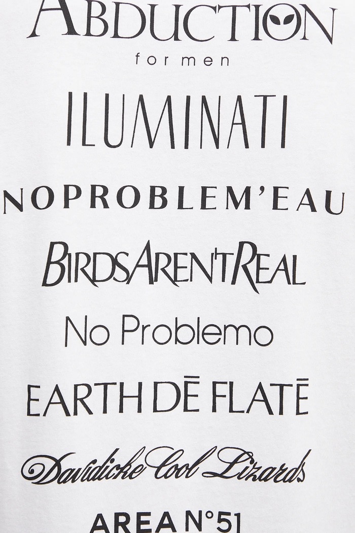 No Problemo pamut póló Eau De Problemo SS Tee fehér NP6000503