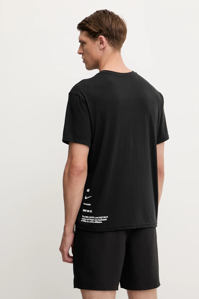 Nike edzős póló NESSF523 fekete AW25
