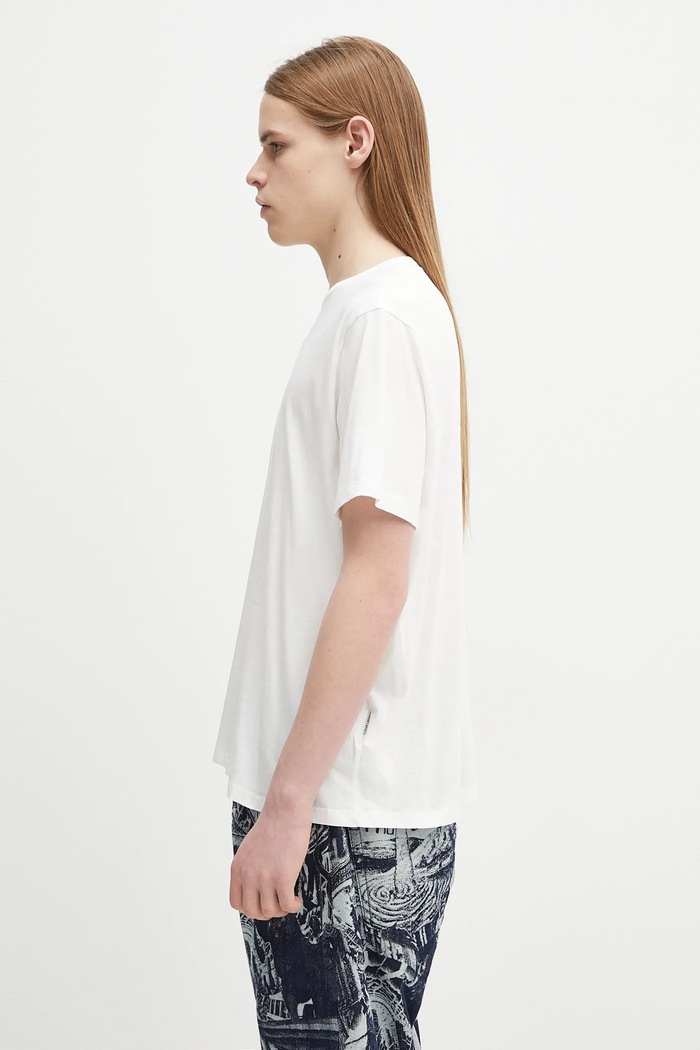 Our Legacy tricou din bumbac New Box M2206NW alb AA00