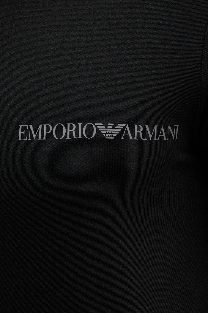 Emporio Armani Underwear t-shirt lounge 2-pack czarny EM000392.AF10779