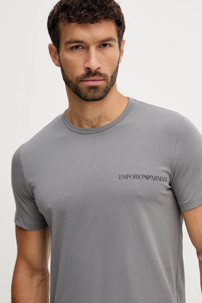 Emporio Armani Underwear t-shirt lounge 2-pack EM000391.AF10779 czarny