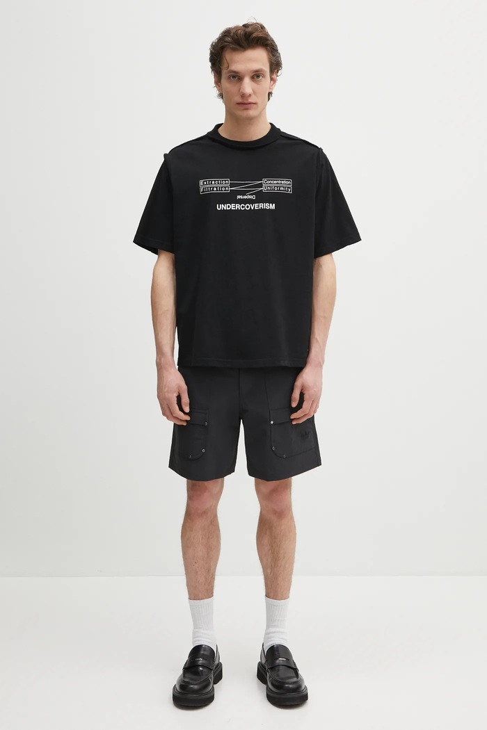 Undercover cotton t-shirt C/S UP1E4808 black
