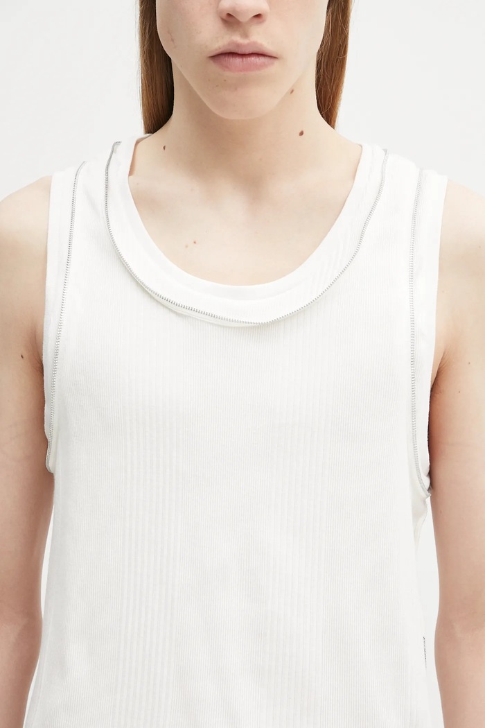 Undercover cotton top C/S white UC1E4803.1