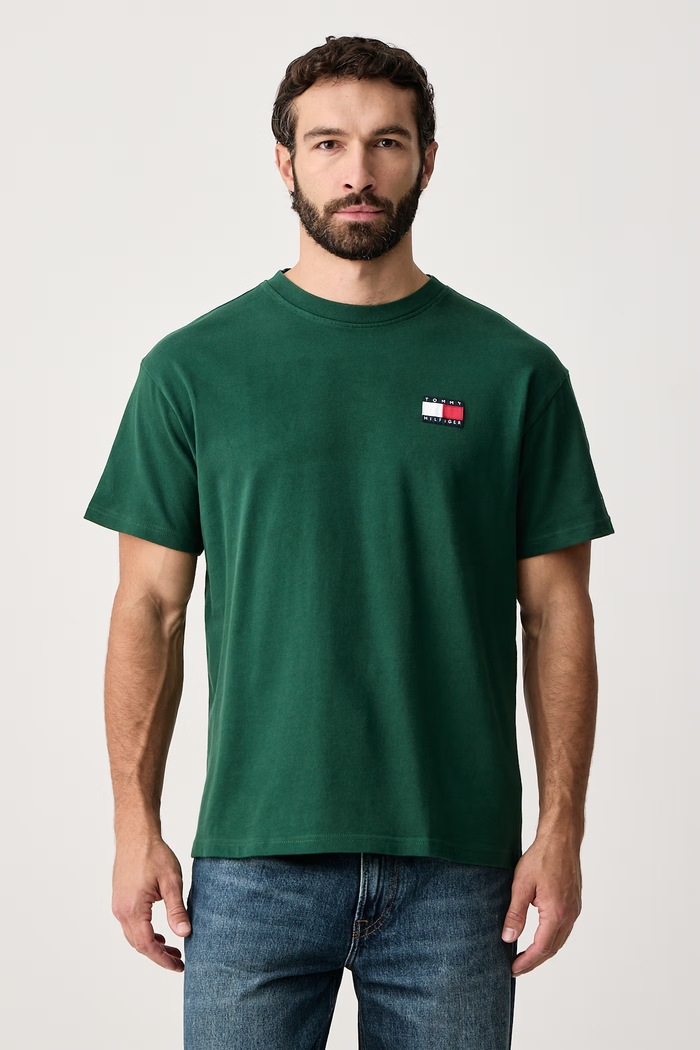 Odzież Tommy Hilfiger T-shirt męski bawełniany SAILING MN0MN00012 granatowy