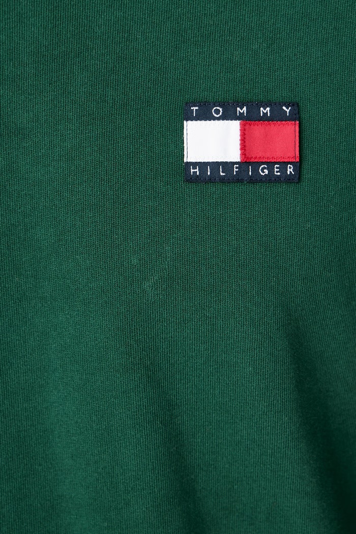 T-shirt męski bawełniany SAILING Tommy Hilfiger granatowy MN0MN00012