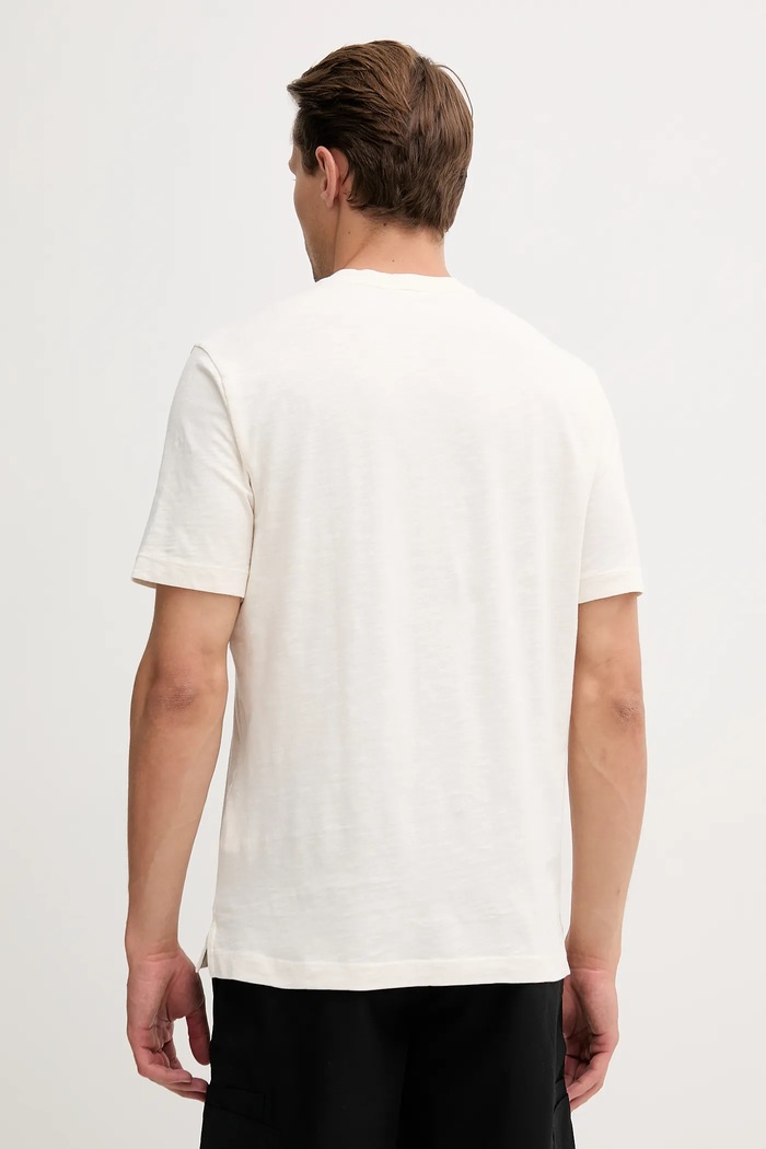 Îmbrăcăminte United Colors of Benetton tricou din bumbac 36JGU105U bej
