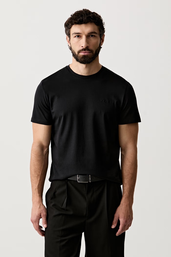 Joop! t-shirt ανδρικό βαμβακερό μαύρο 30041079
