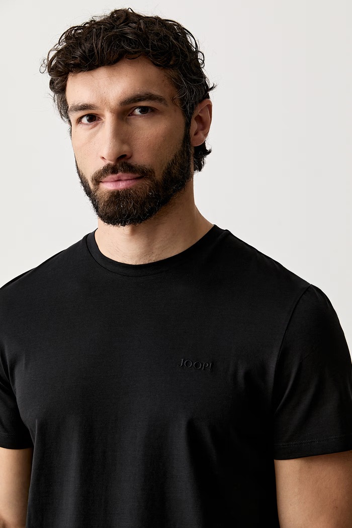 Joop! t-shirt ανδρικό βαμβακερό μαύρο 30041079