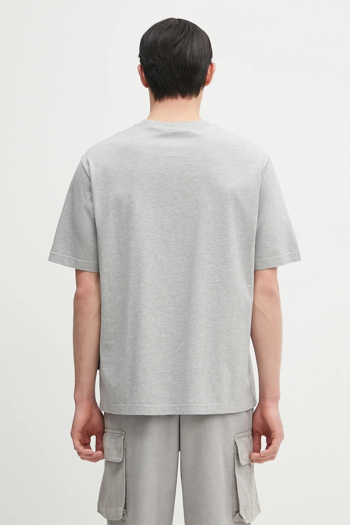 Îmbrăcăminte Palm Angels tricou din bumbac Classic Logo Slim PMAA089C99JER0030810 gri
