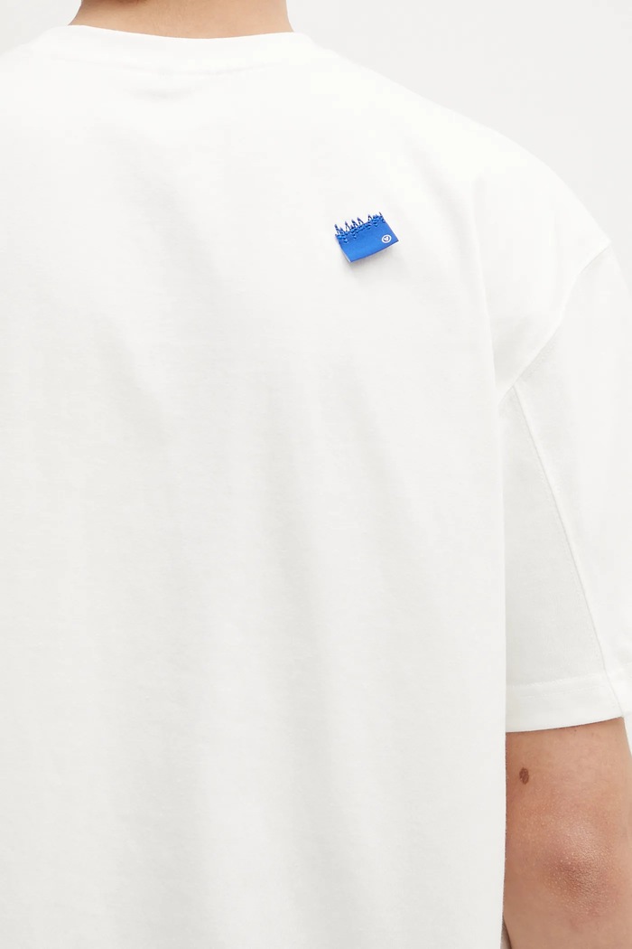 Tričko Ader Error Apparel-Top bílá BO42FYTS0101OW