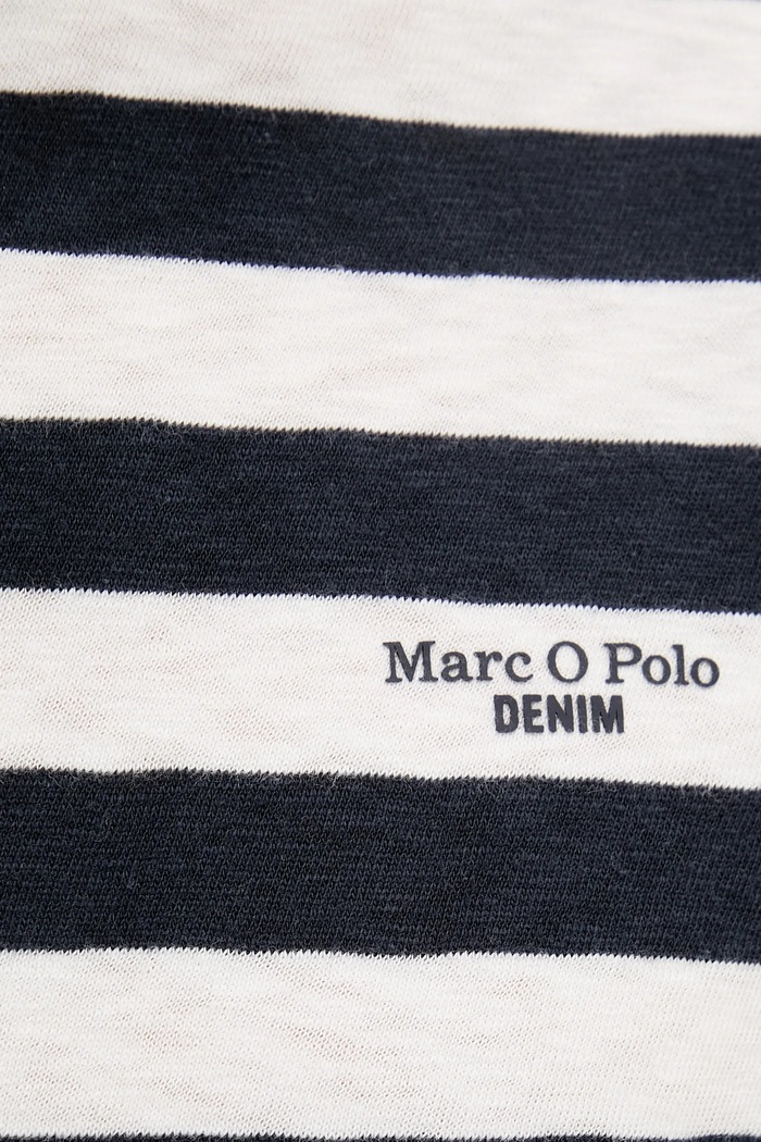 Marc O'Polo pamut póló sötétkék 5000007222