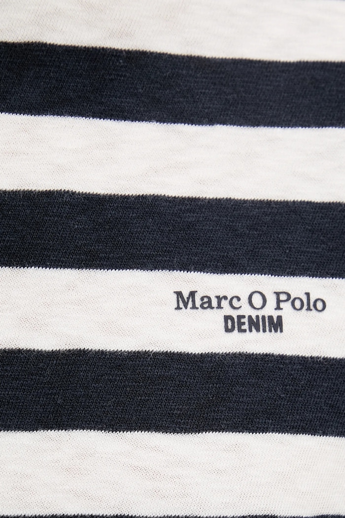 Marc O'Polo pamut póló sötétkék 5000007222