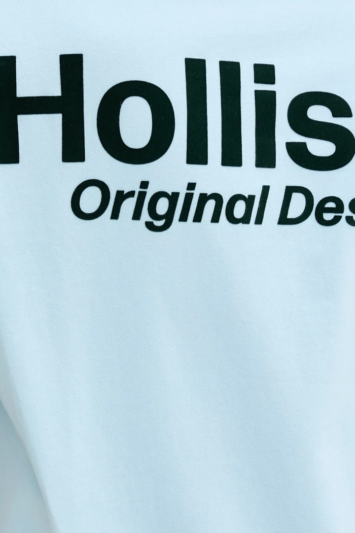 Bavlnené tričko Hollister Co. KI323.5007.210 modrá