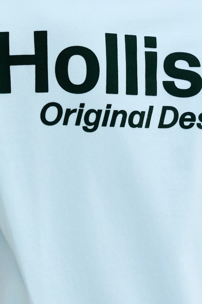 Bavlnené tričko Hollister Co. KI323.5007.210 modrá