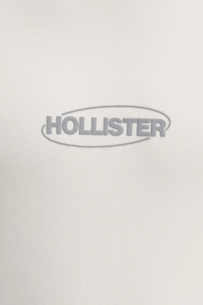 Hollister Co. t-shirt KI323.5272.100 bézs