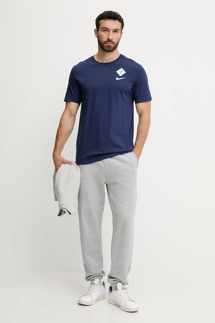 Nike pamut póló Detroit Tigers N199.44B.DG.SAZ sötétkék SS25