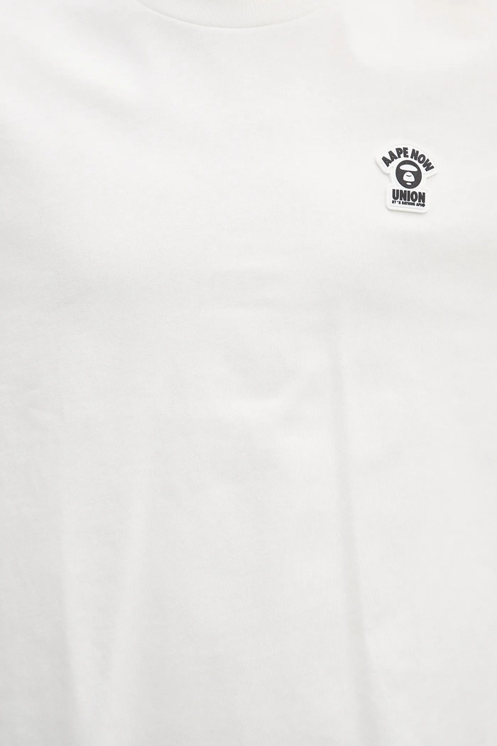 Хлопковая футболка AAPE Fancy Main бежевый AAPTEM1652XXO
