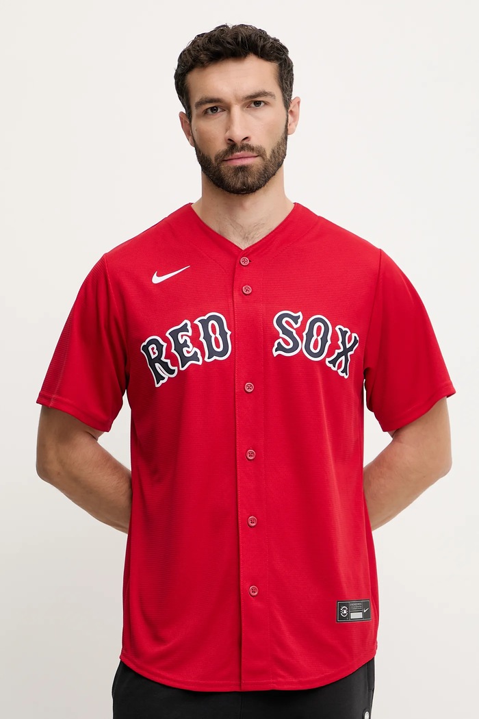 Nike tricou Boston Red Sox casual rosu T770.BQSA.BQ.XVA