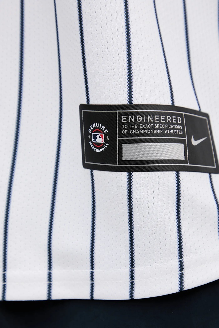 Nike camicia New York Yankees LM25.NKHO.NK.1U2 bianco