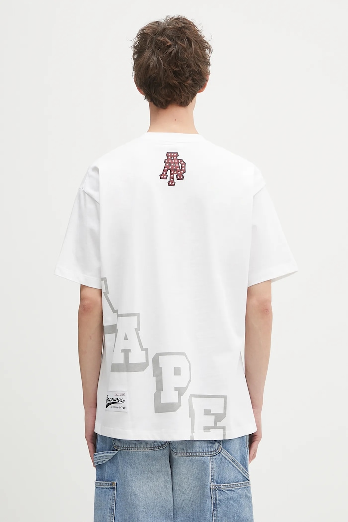 Clothing AAPE cotton t-shirt Fancy Main AAPTEM1566XXN white