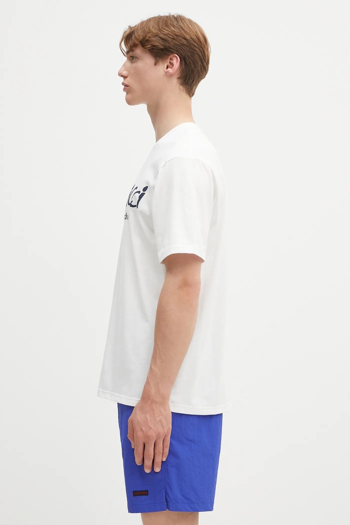 Tričko Gramicci Original Freedom Logo Tee G5SU.T175 bílá SS25