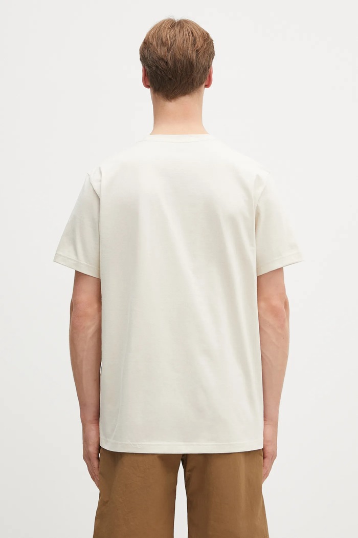 Одяг Бавовняна футболка Fjallraven Fjällräven Heavy Classic T-shirt F12600232 бежевий