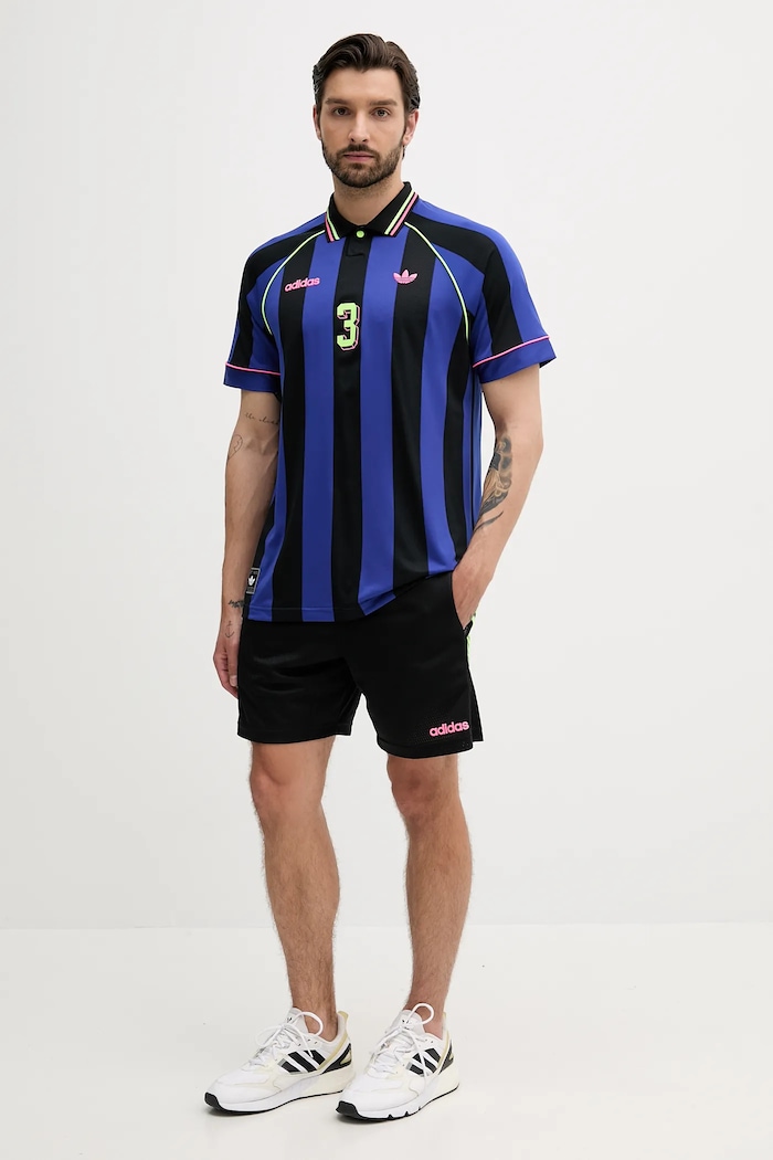 Polo adidas Originals Jcquard Jersey KD2307 modra AW25