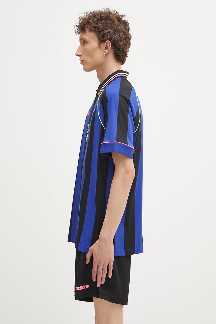 adidas Originals polo shirt Jcquard Jersey KD2307 blue AW25