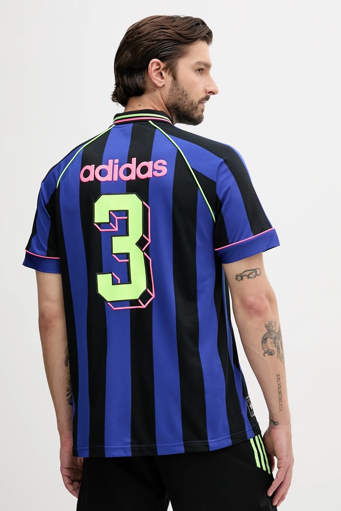 Oblačila Polo adidas Originals Jcquard Jersey KD2307 modra